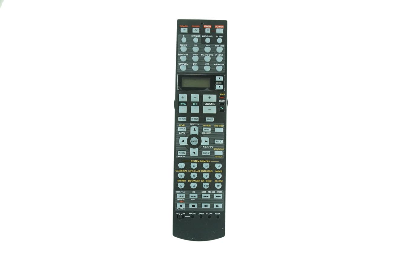 Amazon.com: Remote Control for Yamaha RAV220 V4565600 DSP-AX1 RX